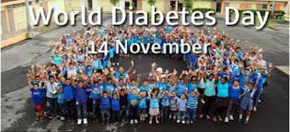 WORLD DIABETES DAY 14th NOVEMBER 2014